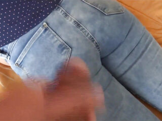 Full Video, Come Cum in My Ass with the Jean on, the Beautiful Wife of My Best Friend Asks Me