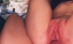 Hot, homemade FMF porn with a breastfeeding mom with big tits threesomes with breast milk