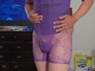 Fishnet bodystocking