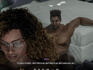 Super Busty BBW MILF catches her Horny Roommate jerking His Huge BBC while She Masturbates - Libido 01