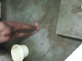 Indian Desi Hot Milf Going to Bathroom and Her Stepson Fuck Her