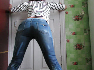 This is for you. Lick it off my legs.