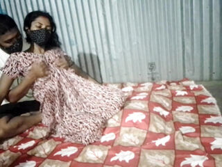 Sexy romantic bhabhi and Debore sex in the house.