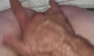Pregnant wife gags on my cock while I finger bang her and lick up squirt