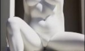 Art- beautiful plaster statue