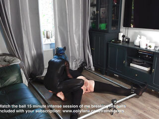 Training Zero Femdom Ballbusting CBT Bondage Punishment! Chastity Slave BDSM FLR Real Homemade Amateur MILF Wife Stepmom