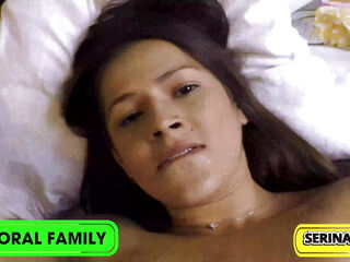 Serina's Snatch Gets Stuffed With Stepdad's Massive Load!