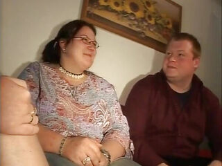 Swinger fuck with a fat German housewife in heat and the amazing Simones
