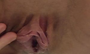 Pregant Hotwife Shows Me Her Lover's Creampie While Peeing On The Toilet