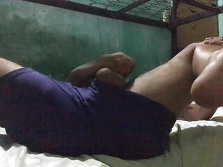 Young Latino stepson masturbates his cock alone - Jovenpoder