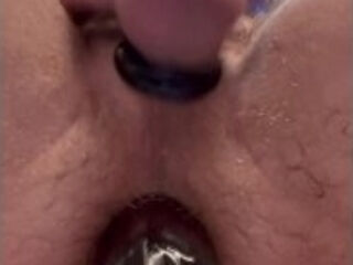 Chub Pup Rides Chance, Milks Big Load