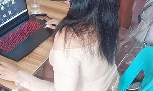 Desi Girl Call center agent fuck by delivery rider