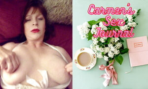 Granny Carmen Angel: Pretty in Pink Stick & Dick Fucking Creampie 3 3 2024 CAMS25H