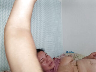 Sucking balls deepthroat wife