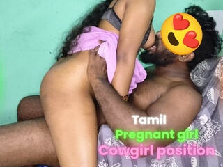 Tamil pregnant girl fuck soooo.... Hard