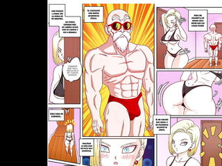 Android 18 Fucked Secretly and Almost Caught - Cheating Wife - DBZ Hentai