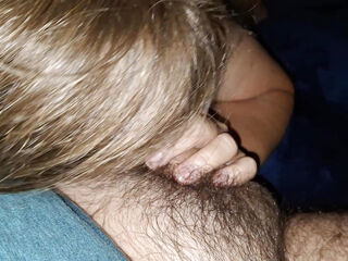 A nice soft Blow job on the couch followed by a pussy fuck in the bedroom