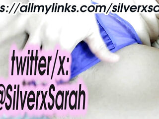 MILF MASTURBATES with  WET SATIN PANTIES ON