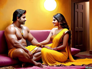 Desi bhabhi with husband's friend