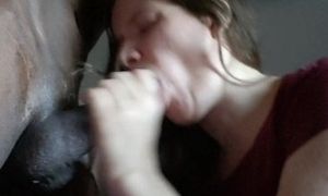 'Pregnant Wife Gets Face Covered in Cum From BBC'