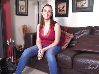 Auntjudys - Your Busty MILF Step-aunt Keira Gives You Taboo JOI