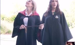 'Amiee Cambridge and Cory Chase in Wizarding Milf Sluts - a Potter Parody'