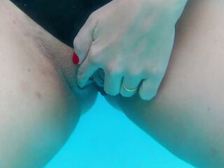 He Suddenly Takes My Bikini off to Fuck Me in the Swimming Pool
