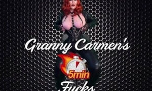 Granny Carmen's Halloween Fuck & Cum 10092022 CAMS24