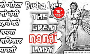 THE GREAT NANGI LADY 01  RICHA IYER RASVANTI18PLUS