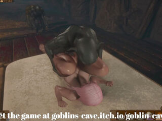 sexy milf fucked and bred by cave goblins 5