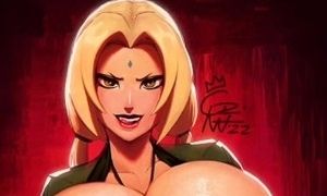 Adult Comics: Tsunade Legendary Cock Sucker & Hinata Cheating on Naruto Parody Cartoon Comics