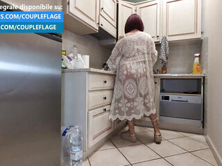 PLUMBER! Plug my hole! Wife makes her husband corrupt