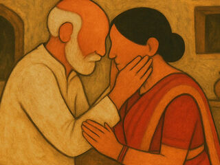 Desi Indian Old Man Village Hot Married Women !!