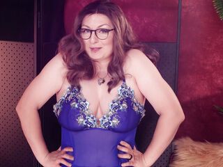 Try on Haul: Babydoll Dress! Curvy MILF in Deep Blue Lingerie! Arya Grander