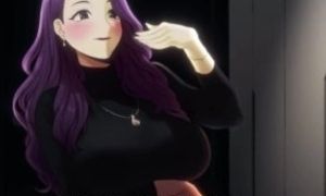 Purple Haired MILF Seduced by Horny Teen  XXX STEP Family Animation