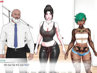 Devine Heel #02 - Seductive MILF with Massive Boobs Makes Her Tenant so Horny - 3D Porn Game