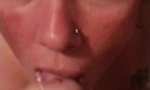 Cum in her mouth