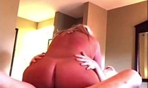 Busty mature mom fucks and sucks her sons friend!