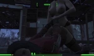 Fucking Relieves Stress In Sanctuary Hills Fallout 4 Porn Star Pussy and Dick Therapy Mental Health