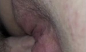Birthday sex close up shaved pussy