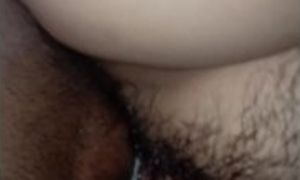 Indian creampie pussy rides on my dick