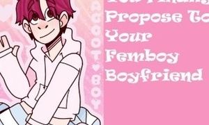 [M4M] You Propose To Your Femboy  ASMR