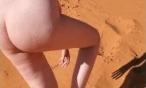 Naked at the sand dunes
