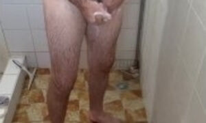 Taking a shower. Want to join?