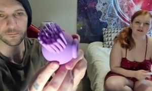 Animour Octopus Vibrator Unboxing and Masturbation with Jasper Spice and Sophia Sinclair