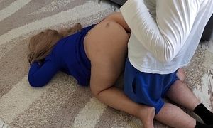 the milf bent over and got a dick in a big ass so that she would know her place