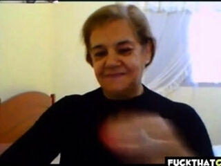 Grandmother tramp web cam