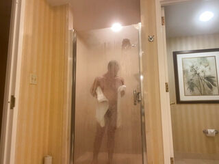 Showering at Resorts Hotel in Atlantic City