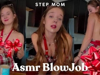 ASMR - Step Mom BLOWJOB - Licking Mouth Sounds - SABLEHEART ASMR - Dominate