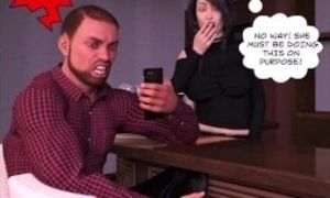 Wife Gets Caught on Camera Cheating on Husband with BBC (3D Comic)